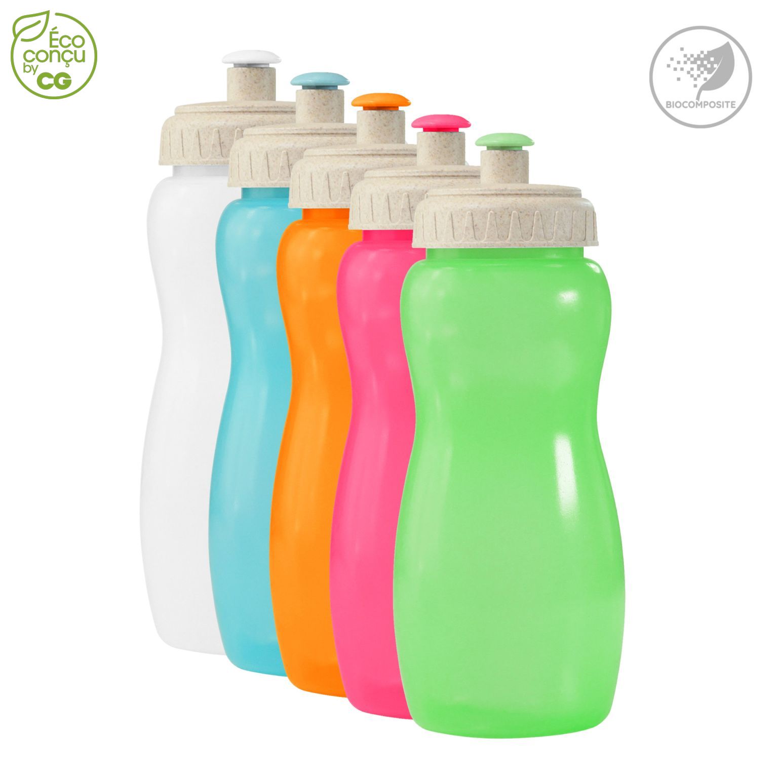 Gourde sport 600ml ZEBUBIO Gourde sport 600ml ZEBUBIO