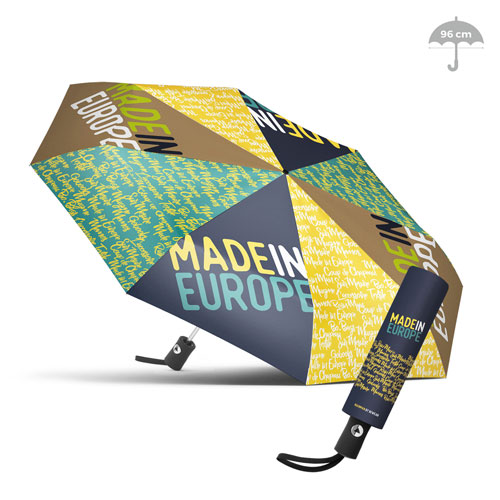Parapluie pliable sublimée, personnalisé, en Suisse romande, objet publicitaire, vêtements professionnels, goodies Parapluie pliable sublimée, personnalisé, en Suisse romande, objet publicitaire, vêtements professionnels, goodies