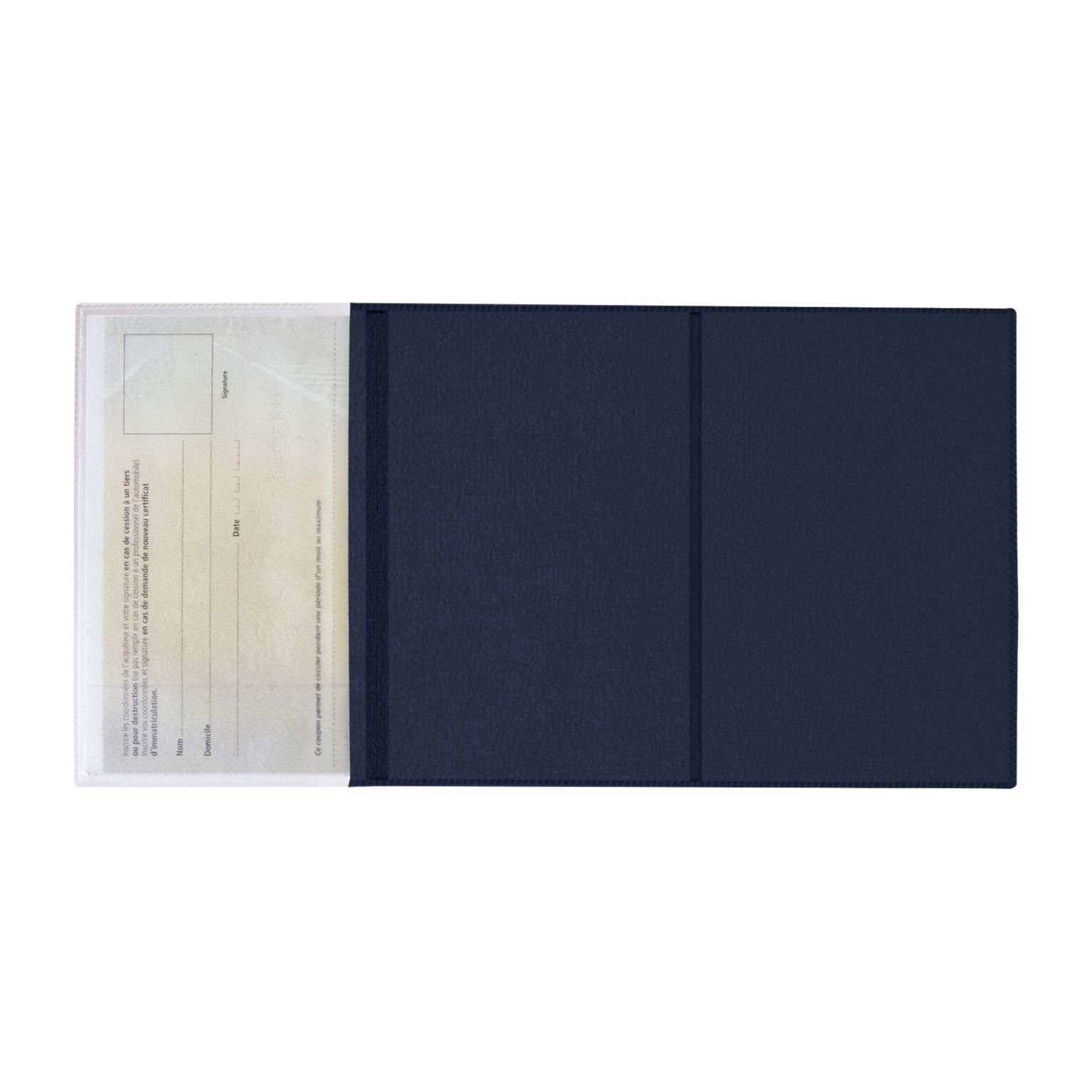 Porte-carte grise 3 volets Porte-carte grise 3 volets