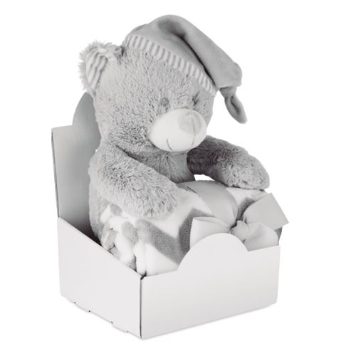 Grand nounours avec couverture Grand nounours avec couverture