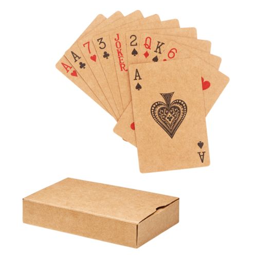 Cartes à jouer papier recyclé Cartes à jouer papier recyclé