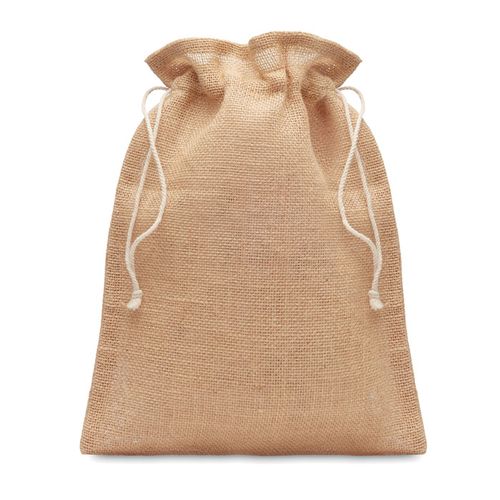 Petit sac cadeau en jute Petit sac cadeau en jute