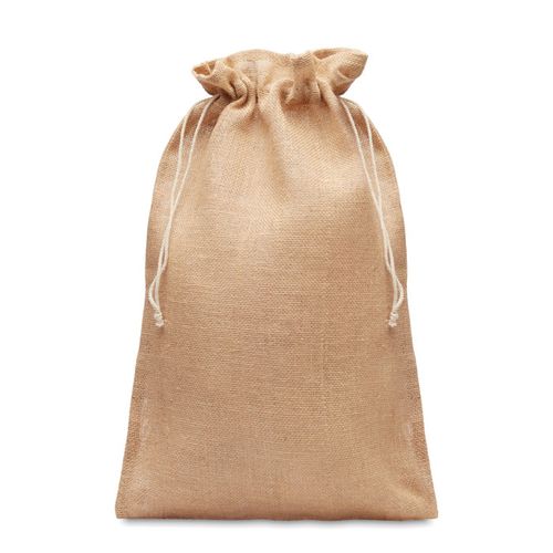 Grand sac cadeau en jute Grand sac cadeau en jute