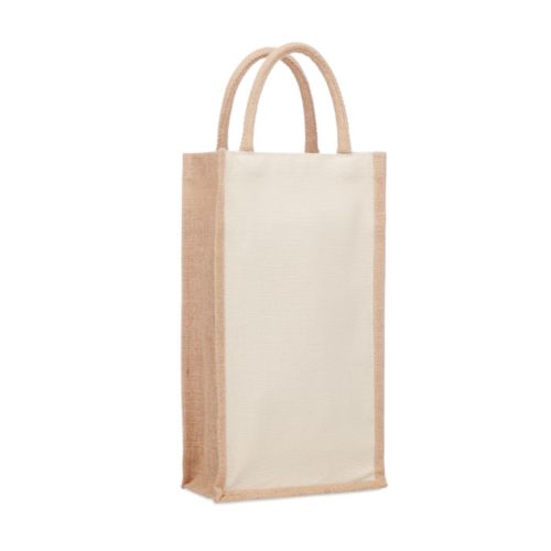 CAMPO DI VINO DUO Sac en jute pour 2 bouteilles CAMPO DI VINO DUO Sac en jute pour 2 bouteilles