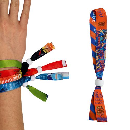 BRACELET INVIOLABLE EN SATIN - SUBLIMATION 2 FACES BRACELET INVIOLABLE EN SATIN - SUBLIMATION 2 FACES