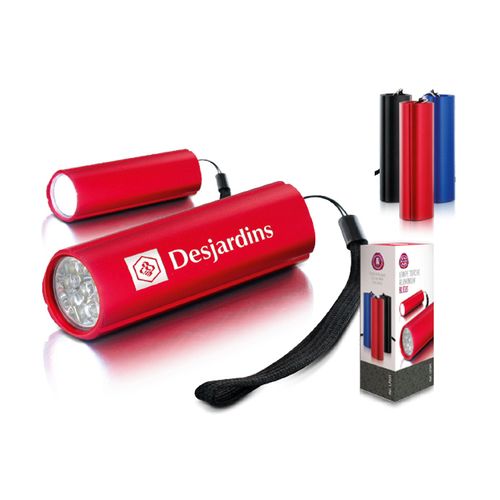 LAMPE TORCHE 9 LEDS, EN ALUMINIUM personnalisé montpellier Paris Ile de France LAMPE TORCHE 9 LEDS, EN ALUMINIUM personnalisé montpellier Paris Ile de France