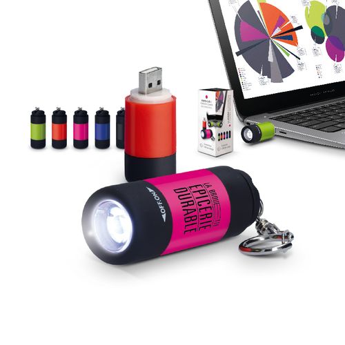 PORTE CLE LAMPE 1 LED RECHARGEABLE PAR USB personnalisé montpellier Paris Ile de France PORTE CLE LAMPE 1 LED RECHARGEABLE PAR USB personnalisé montpellier Paris Ile de France