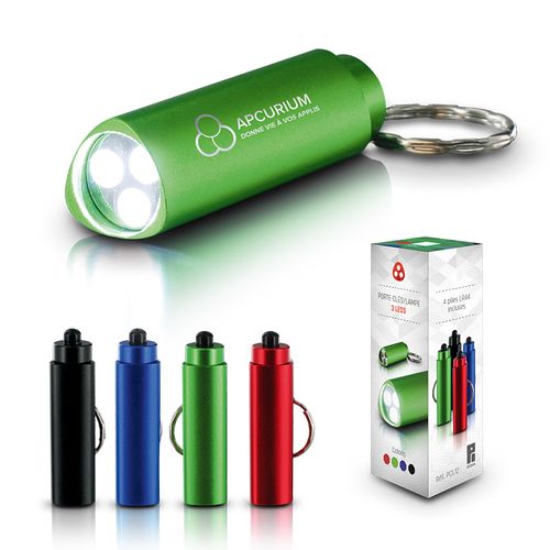 PORTE CLES LAMPE 3 LEDS personnalisé montpellier Paris Ile de France PORTE CLES LAMPE 3 LEDS personnalisé montpellier Paris Ile de France