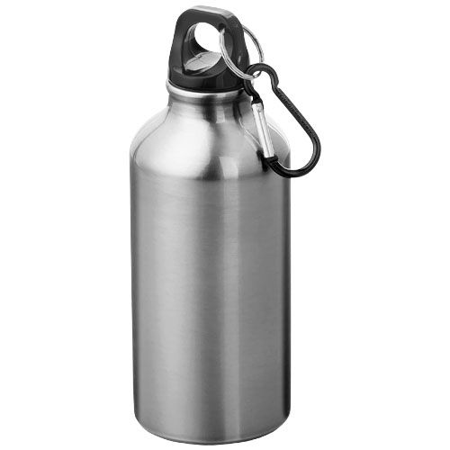 Bidon avec mousqueton Oregon 400ml publicitaire personnalisable Bidon avec mousqueton Oregon 400ml publicitaire personnalisable
