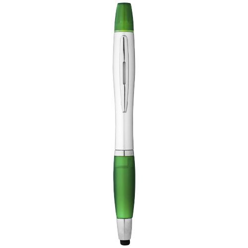 Bolígrafo stylus y marcador fluorescente 