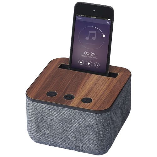 Enceinte Bluetooth® en tissu et bois Shae LUXVISUAL Luxembourg Enceinte Bluetooth® en tissu et bois Shae LUXVISUAL Luxembourg
