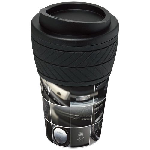 Copo térmico de 350 ml de pneu Brite-Americano® brindes LISBOA Copo térmico de 350 ml de pneu Brite-Americano® brindes LISBOA