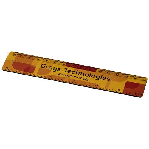 Règle Terran 15 cm 100 % plastique recyclé personnalisé montpellier Paris Ile de France Règle Terran 15 cm 100 % plastique recyclé personnalisé montpellier Paris Ile de France