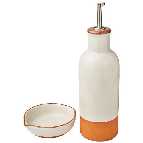 Conjunto galheteiro e molheira "Terracotta" brindes LISBOA Conjunto galheteiro e molheira "Terracotta" brindes LISBOA
