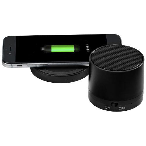 Haut-parleur Bluetooth® Cosmic avec socle de charge sans fil Haut-parleur Bluetooth® Cosmic avec socle de charge sans fil