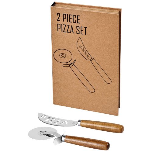 Conjunto para pizza de 2 peças "Reze " brindes LISBOA Conjunto para pizza de 2 peças "Reze " brindes LISBOA