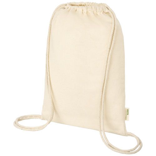 Orissa 100 g/m² GOTS Sac à dos en coton biologique avec cordon SOBELPU SPRL objet publicitaire personnalisable Belgique Orissa 100 g/m² GOTS Sac à dos en coton biologique avec cordon SOBELPU SPRL objet publicitaire personnalisable Belgique