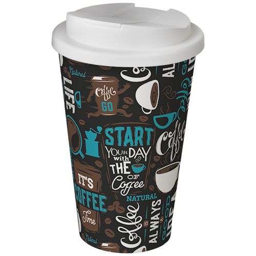 Brite-Americano® 350 ml tumbler with spill-proof lid brindes LISBOA Brite-Americano® 350 ml tumbler with spill-proof lid brindes LISBOA