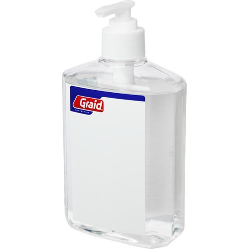 Grand flacon de gel désinfectant Be Safe, 500 ml, avec distributeur Grand flacon de gel désinfectant Be Safe, 500 ml, avec distributeur