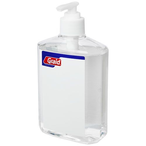 Grand flacon de gel désinfectant Be Safe, 500 ml, avec distributeur Grand flacon de gel désinfectant Be Safe, 500 ml, avec distributeur