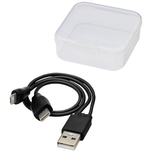Câble de charge 3-en-1 réversible Ario Câble de charge 3-en-1 réversible Ario