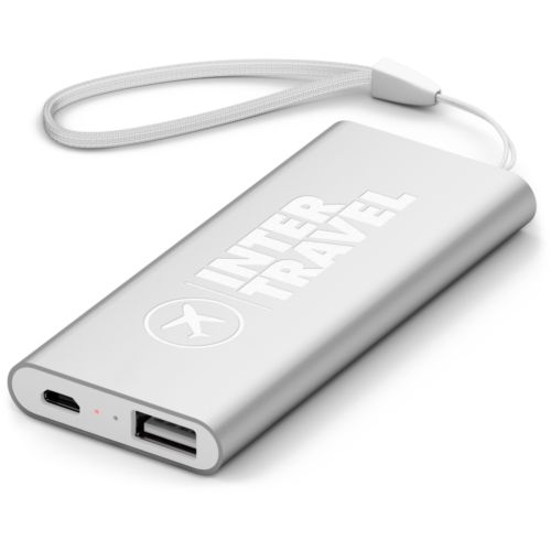 Power Bank Slim 2500 mAh Argent Power Bank Slim 2500 mAh Argent