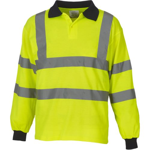 POLO MANCHES LONGUES HAUTE VISIBILITÉ POLO MANCHES LONGUES HAUTE VISIBILITÉ