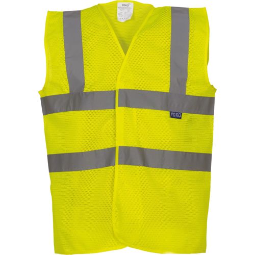 Gilet haute visibilité à maille ajourée recyclée Gilet haute visibilité à maille ajourée recyclée