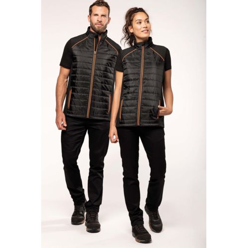 Bodywarmer DayToDay bi-matière objet publicitaire original Bodywarmer DayToDay bi-matière objet publicitaire original