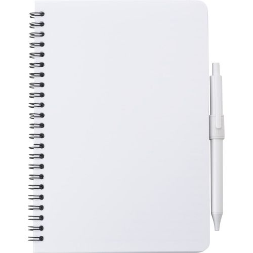 Carnet à spirale avec couverture antibactérienne Carnet à spirale avec couverture antibactérienne