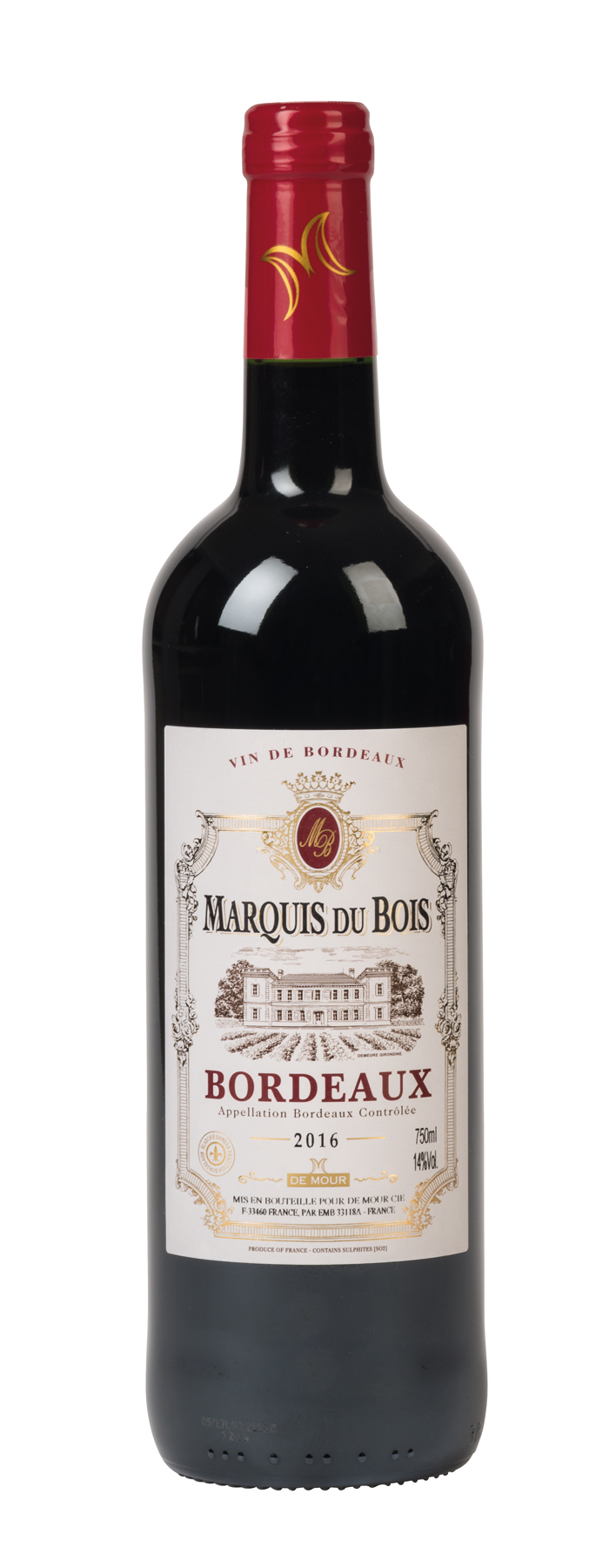 Vin rouge, 2016 MARQUIS DU BOIS – BORDEAUX par EG Diffusion 07210 BAIX Objets publicitaires et Cadeaux d'affaires Textile, PLV, Goodies, vêtement de travail, objets éco et durables , stylos , USB, multimédia Vin rouge, 2016 MARQUIS DU BOIS – BORDEAUX par EG Diffusion 07210 BAIX Objets publicitaires et Cadeaux d'affaires Textile, PLV, Goodies, vêtement de travail, objets éco et durables , stylos , USB, multimédia