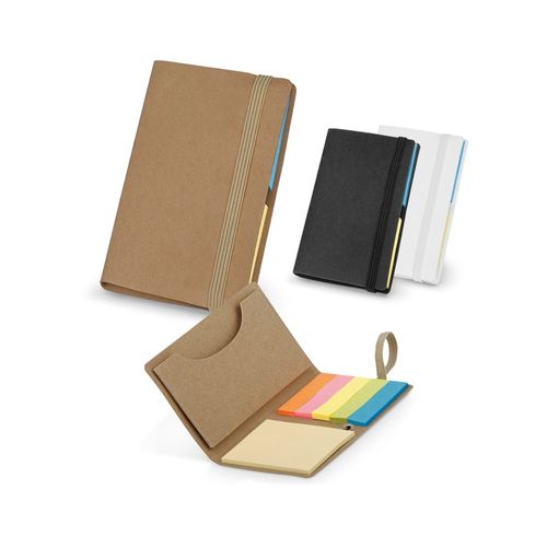 TAZY. Bloc-notes de feuilles repositionnables Objets publicitaires TAZY. Bloc-notes de feuilles repositionnables Objets publicitaires