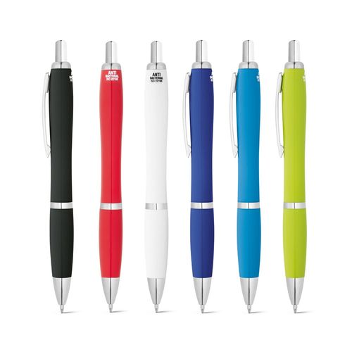 MANZONI. Stylo bille en ABS avec traitement antibactérien - ISOCOM - OBJETS ET TEXTILES PERSONNALISES - NANTES MANZONI. Stylo bille en ABS avec traitement antibactérien - ISOCOM - OBJETS ET TEXTILES PERSONNALISES - NANTES
