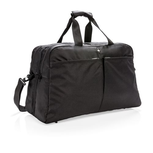 Sac de sport avec ouverture type valise Swiss Peak anti RFID - ISOCOM - OBJETS ET TEXTILES PERSONNALISES - NANTES Sac de sport avec ouverture type valise Swiss Peak anti RFID - ISOCOM - OBJETS ET TEXTILES PERSONNALISES - NANTES