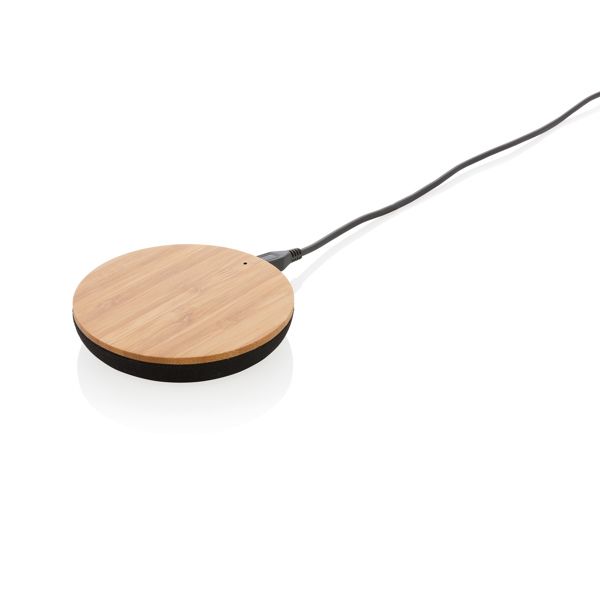 Bamboo X 5W Wireless Charger Walter Präsente personalisierte Werbeartikel Bamboo X 5W Wireless Charger Walter Präsente personalisierte Werbeartikel