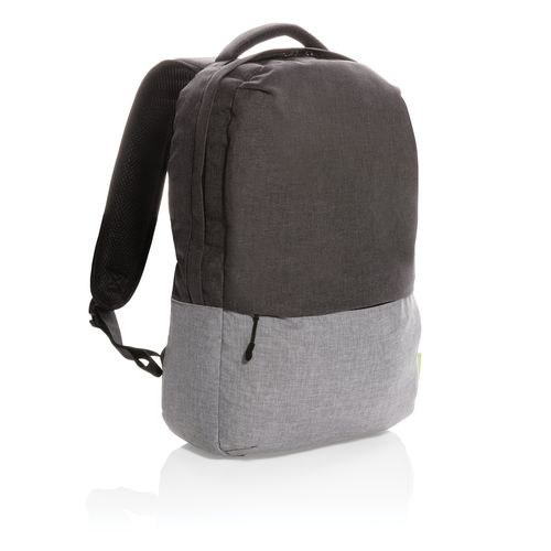 PVC-vapaa Duo color RPET 15,6” RFID -laptopreppu PVC-vapaa Duo color RPET 15,6” RFID -laptopreppu