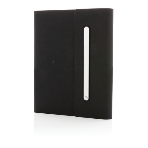 Carnet de notes A5 avec powerbank 5000 mAh et induction - ISOCOM - OBJETS ET TEXTILES PERSONNALISES - NANTES Carnet de notes A5 avec powerbank 5000 mAh et induction - ISOCOM - OBJETS ET TEXTILES PERSONNALISES - NANTES