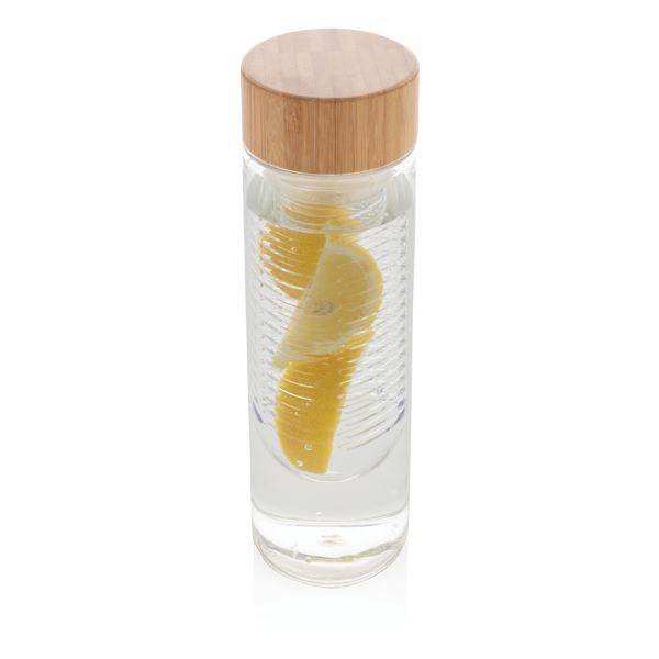 Bouteille à infusion avec bouchon en bambou - ISOCOM - OBJETS ET TEXTILES PERSONNALISES - NANTES Bouteille à infusion avec bouchon en bambou - ISOCOM - OBJETS ET TEXTILES PERSONNALISES - NANTES