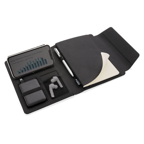 Portadocumentos de carga inalámbrica Fiko A5 con powerbank Regalos Promocionales personalizados para Empresas Portadocumentos de carga inalámbrica Fiko A5 con powerbank Regalos Promocionales personalizados para Empresas