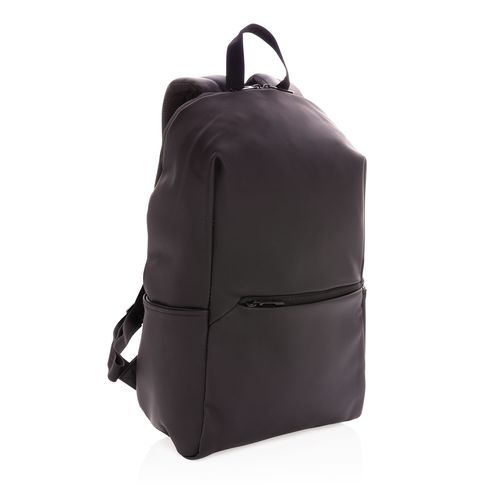 Sileä keinonahkainen 15.6" tietokonereppu Sileä keinonahkainen 15.6" tietokonereppu