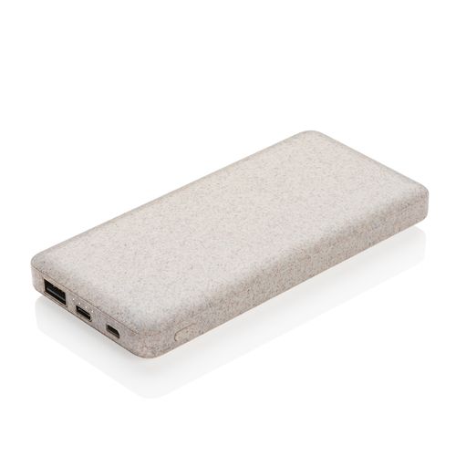 Powerbank en fibre de paille de blé 10.000 mAh Powerbank en fibre de paille de blé 10.000 mAh