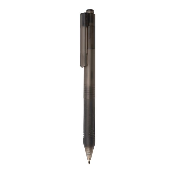 Stylo X9 finition givré avec grip silicone Stylo X9 finition givré avec grip silicone