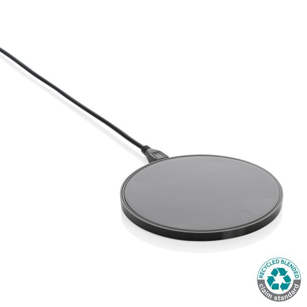 Chargeur induction 10W en plastique recyclé RCS Chargeur induction 10W en plastique recyclé RCS