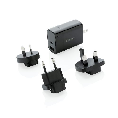 Chargeur USB de Voyage Philips, USB 30W Ultra Rapide Chargeur USB de Voyage Philips, USB 30W Ultra Rapide