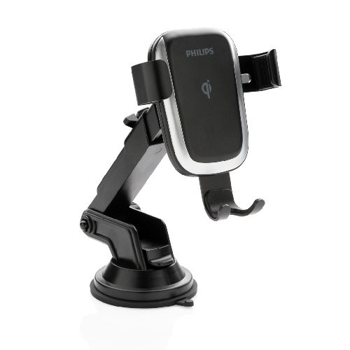 Support Téléphone Voiture Pivotant Philips avec Chargeur 10W Support Téléphone Voiture Pivotant Philips avec Chargeur 10W